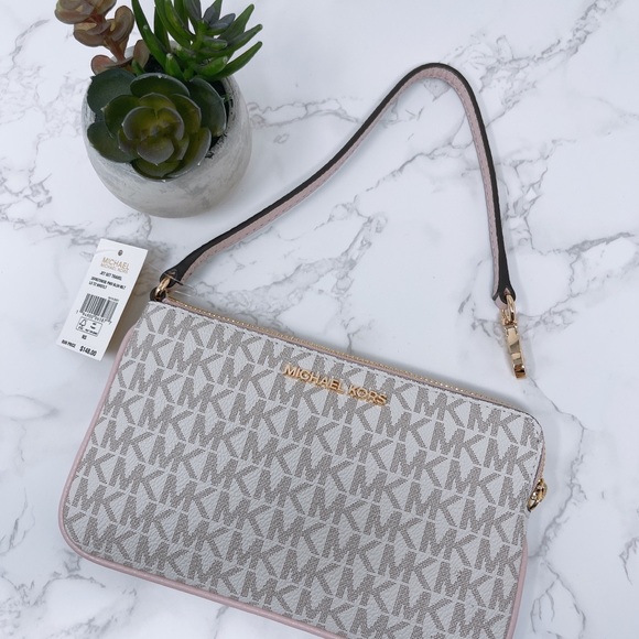 Michael Kors JST Large Top Zip Wristlet - Picture 7 of 9